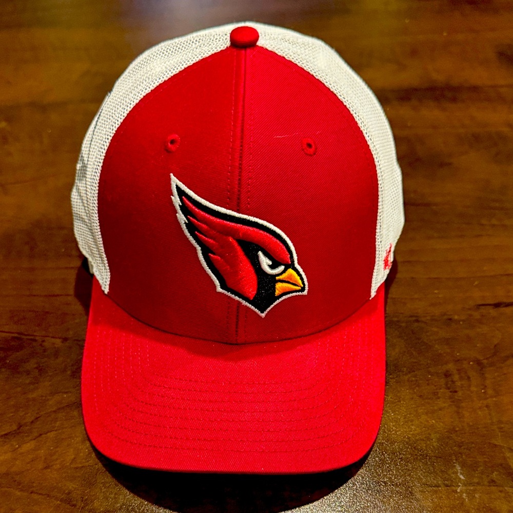 47 Arizona Cardinals Red and White Baseball Cap size L-XL